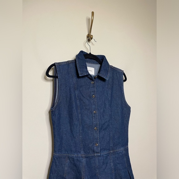 Reformation Blue Denim Mini Dress - Picture 5 of 7